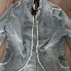 6 Denim Blue Jean Jacket